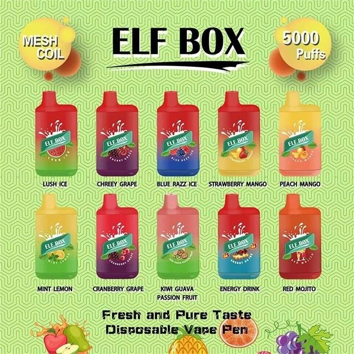 Doloda elf box 5000 electroic cigarette disposable