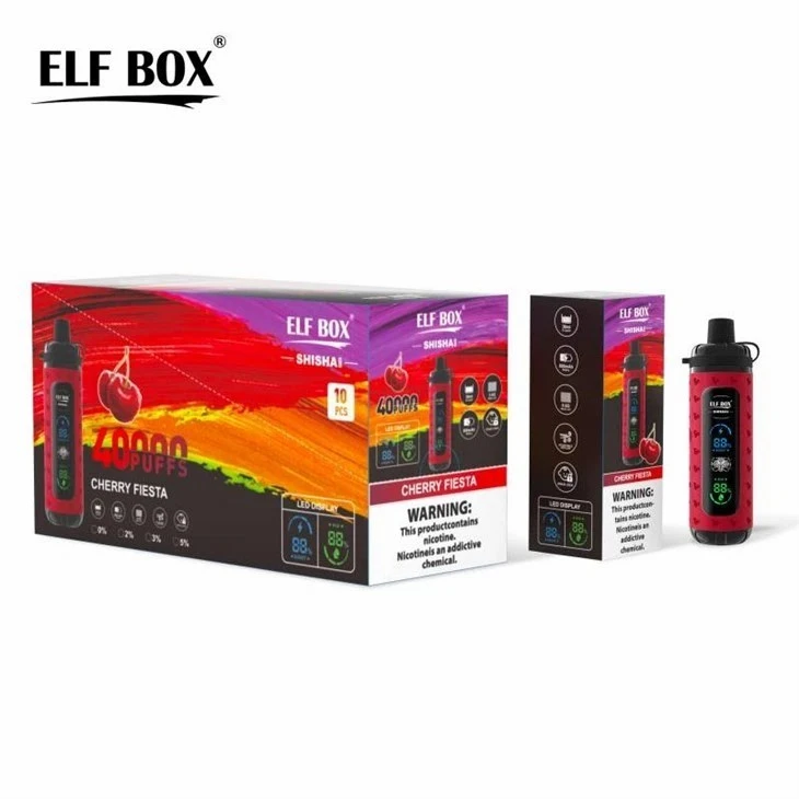 ELF BOX SHISHA MAX40000 Puffs Vape suppliers
