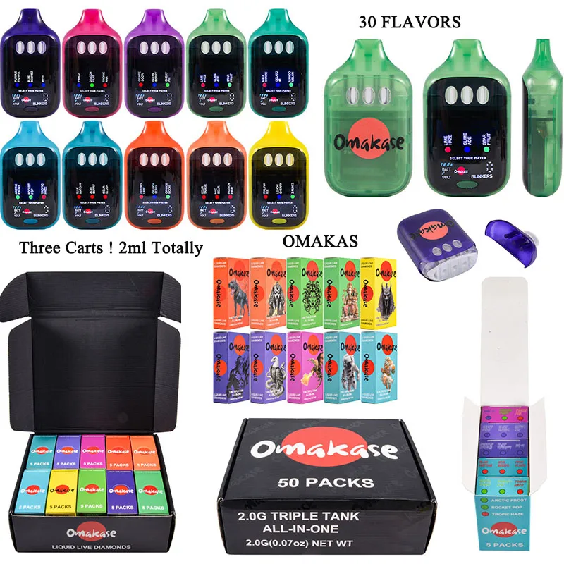 Empty Omakase 2g With Screen Disposables Vape Pen