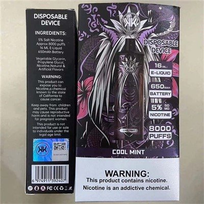 শক্তি কে কে 8000 ডিসপোজেবল ডিভাইস