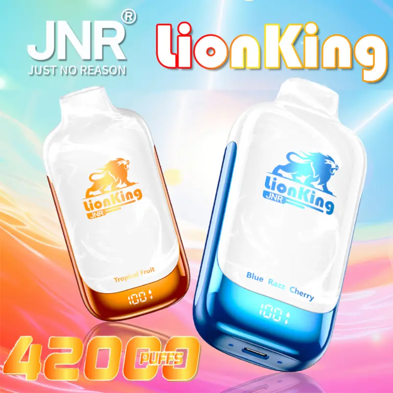 JNR 42000 Puffs 42K Lion King পাইকারি ডিসপোজেবল ভ্যাপ